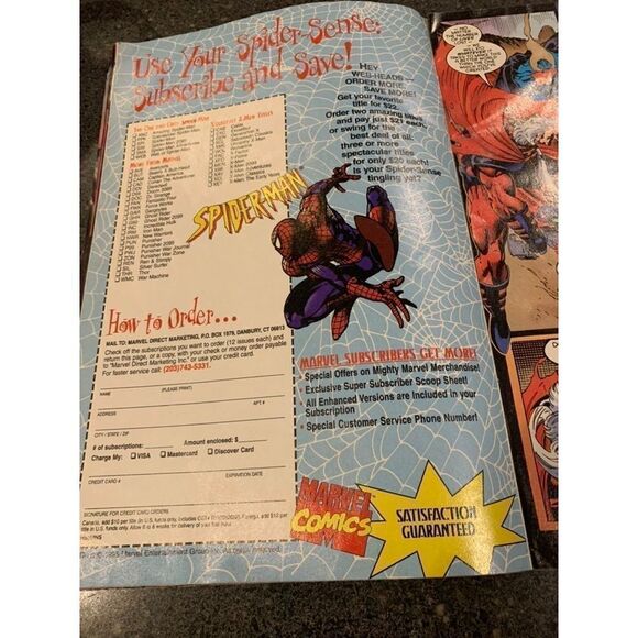 Vintage Comics The Amazing X-Men Marvel After Xavier:The Age of Apocalypse maga - Picture 6 of 9